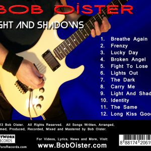 Bob Oister Light And Shadows Album - Bob Oister Light And Shadows CD - Bob Oister Light And Shadows